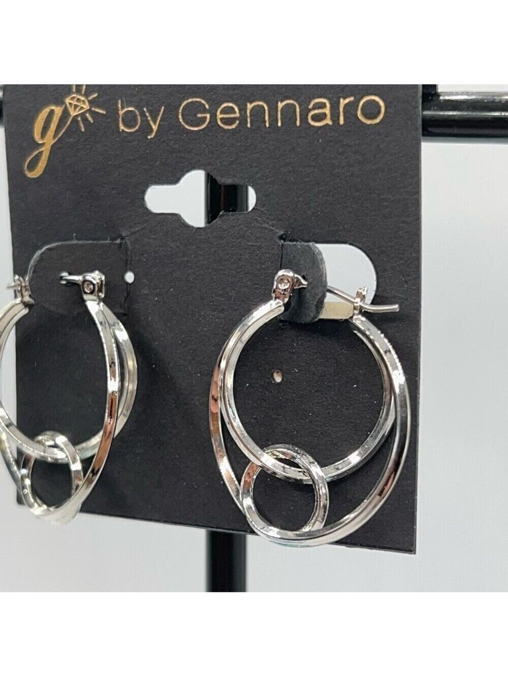 ilver Statement Jewelry G by Gennaro Earrings